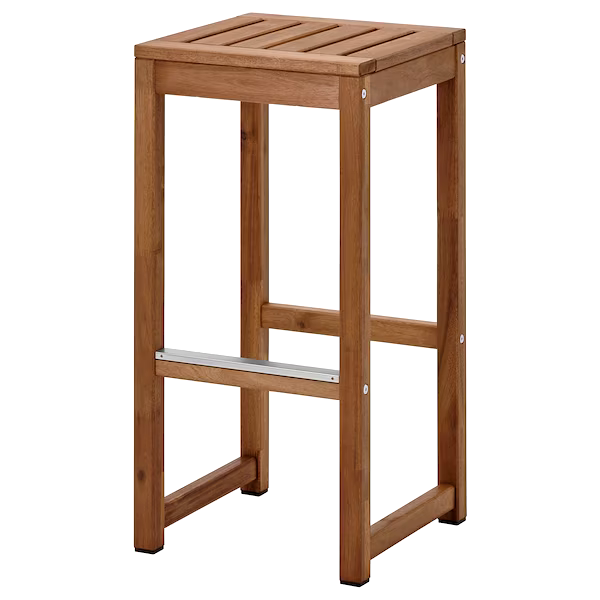 Banqueta alta para o quintal